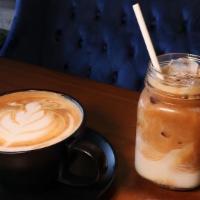 Medium Flavored Latte · Medium flavored latte with your choice of milk and flavor
Call to ask about our monthly latt...
