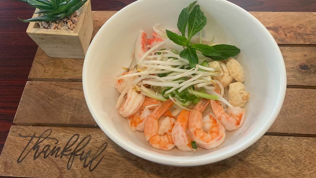 Pho Seafood · Shrimp, Fish balls, and Crab meats