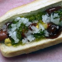 Nathans Dog  (Your Way) · GO FOR IT! With a Nathan Hot Dog and your choice of Dogholic toppings. Select items are free...