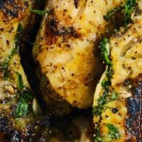 Lemon Pepper Wings · Grilled with herbs and spices.