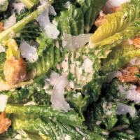 Classic Caesar Salad · Gluten free, vegetarian. Crisp, delicious romaine lettuce, croutons & shaved Parmesan cheese...
