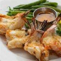Shrimp Scampi · Gulf Shrimp sautéed with garlic, butter, capers, lemon and white wine, topped with freshly g...