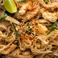 Pad Thai · Gluten-free. Original recipe, with real tamarind juice, thin rice noodle, egg, bean sprouts,...