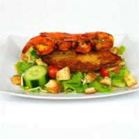Tilapia & Shrimp Salad · 