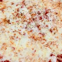 Plain Pizza · Classic cheese or add toppings of your choice.