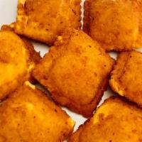 Fried Raviolis · Seven breaded and fried raviolis served with marinara sauce