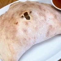 Calzone · Mozzarella and Ricotta cheese calzone. Add a variety of toppings from our selection. Served ...