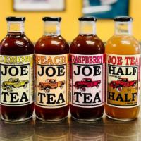 Joe Tea · Large bottle of Joe Tea.