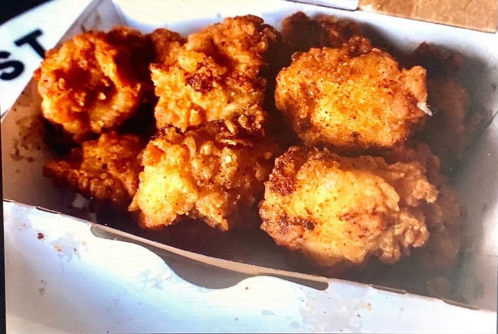 10 Piece Chicken Bites · Crispy Fried Chicken Tenders. Served Plain or Tossed in your. Favorite Sauce