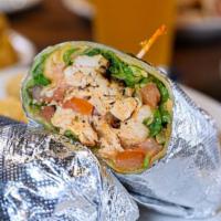 Buffalo Chicken Wrap · Fried Chicken Breast tossed in Buffalo Sauce with Lettuce, Tomato,. and your choice of Ranch...