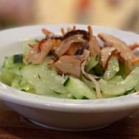 Octopus Cucumber Salad · One Order Per Person.