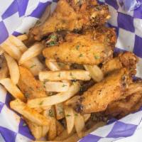 Wing With Fries (6 Pieces) · 