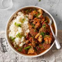 Chicken Gumbo · Chicken and Sausage.