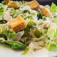 Caesar Salad · Lettuce, Tomato, Cucumber, Parmesan Cheese, Croutons