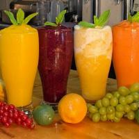 Licuado (Smoothies) · Smoothies made from real fruit and organic apple juice.