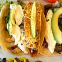 **Byo Tacos (3)** · Choice of Hard/Soft Tortillas with choice of meat and toppings.