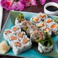 Roll Platter · California roll, Spicy Tuna Roll, Shrimp Tempura Roll. . * No Substitutions