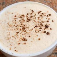 Chai Spice Latte · A yummy flavor combination of cinnamon, ginger, cardamom, anise, and nutmeg with steamed milk