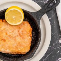 Saganaki · Fried kasseri cheese. Specially breaded kasseri cheese fried to a crispy finish served in a ...