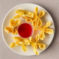 Kid'S Crab Rangoon / 蟹角 · Served with fried rice and egg roll.