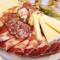 Salumi E Formaggi · Cured meats, artisanal cheese, olives.