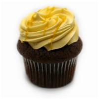 Chocolate Salted Caramel Cupcake · An incredibly moist chocolate cupcake topped with a salted caramel buttercream frosting that...