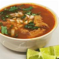 Pancita (Tripe Soup) · Menudo or tripe soup, with our delicious Mexican flavor.