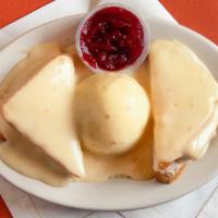 Turkey · With real mashed potatoes and turkey gravy