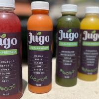 Flight | Your Choice Of 4 Juices · Choose any four of our seven juices. 
1 Fuerte
2 LFG
3 Playa
4 Chillator
5 Happy
6 Greens
S ...