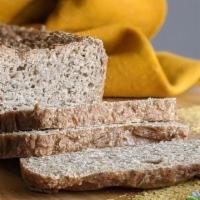 Cheesy Herb Pacha Bread (Loaf) · Ingredients: sprouted buckwheat*, sprouted sunflower seed*, apple cider vinegar*, flax seed*...