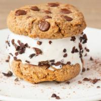 Ice Cream Cookie Sandwich · Choose two of today's yummy cookies and have our amazing creamy vanilla coconut ice cream sa...