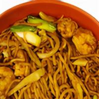 Curry Lo Mein · Choice of shrimp, beef, chicken, pork or vegs.