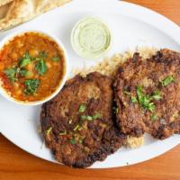 Chicken Chapli Kabab · Chapli kabab is a Pashtun-style minced kebab, made from ground chicken mixed with chopped on...