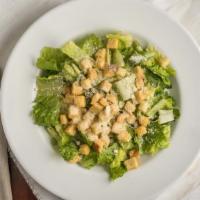 Caesar Salad · Romaine lettuce, seasoned croutons and parmesan cheese.