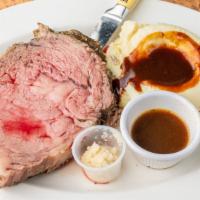 Prime Rib · ONLY SERVED FRIDAY & SATURDAY AFTER 4PM & SUNDAY AFTER 12PM**

Regular Cut 10 oz. Served wit...