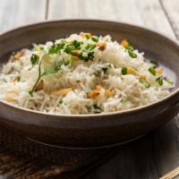 Garlic Fried Rice · Stir-fry with your choice of meat, rice, rich garlic butter paste, green and white onions, f...