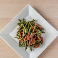 Beef With Fresh Green Beans · 