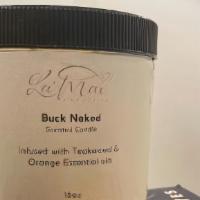 Buck Naked Fragrance Candle · Perfectly scented in notes of teakwood and orange this fragrance candle is perfect to set th...