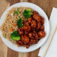 Vegetarian General Tso'S Beef · Deep-fried with sweet and spicy sauce. Hot and spicy.