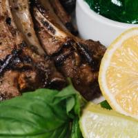 Lollipop Lamb Chops · Well marinated char-grilled baby chops.