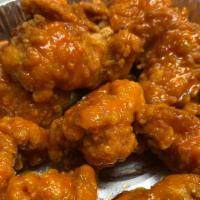 Boneless Wings 8Ct · Boneless wings tossed in your choice of sauce
