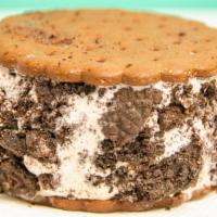 Ice Cream Sandwich · Cookie on the outside, ice cream on the inside.
