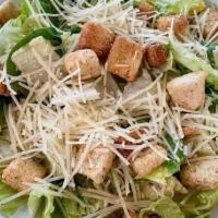 Caesar · Romaine, croutons and Parmesan cheese.