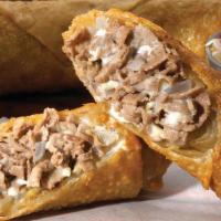Philly Egg Rolls · Original Philly cheesesteak eggroll. 2 pieces.