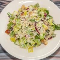 Classic Caesar Salad · Romaine lettuce, radicchio, parmesan cheese, croutons, house-made Caesar dressing