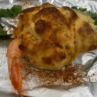 Stuffed Shrimp · Jumbo Shrimp stuffed with your choice of  jumbo lump crabcake or crab imperial