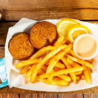 Crab Cake & Fries Special · 