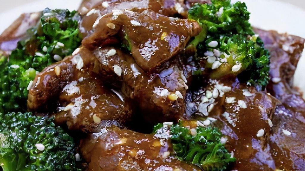 Beef With Garlic Sauce · Spicy.