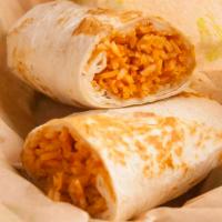 Bean And Cheese Burrito · Your choice of black or pinto beans with cheese.