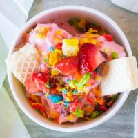 10 Oz. Frozen Yogurt · Choose up to Two Flavors.
